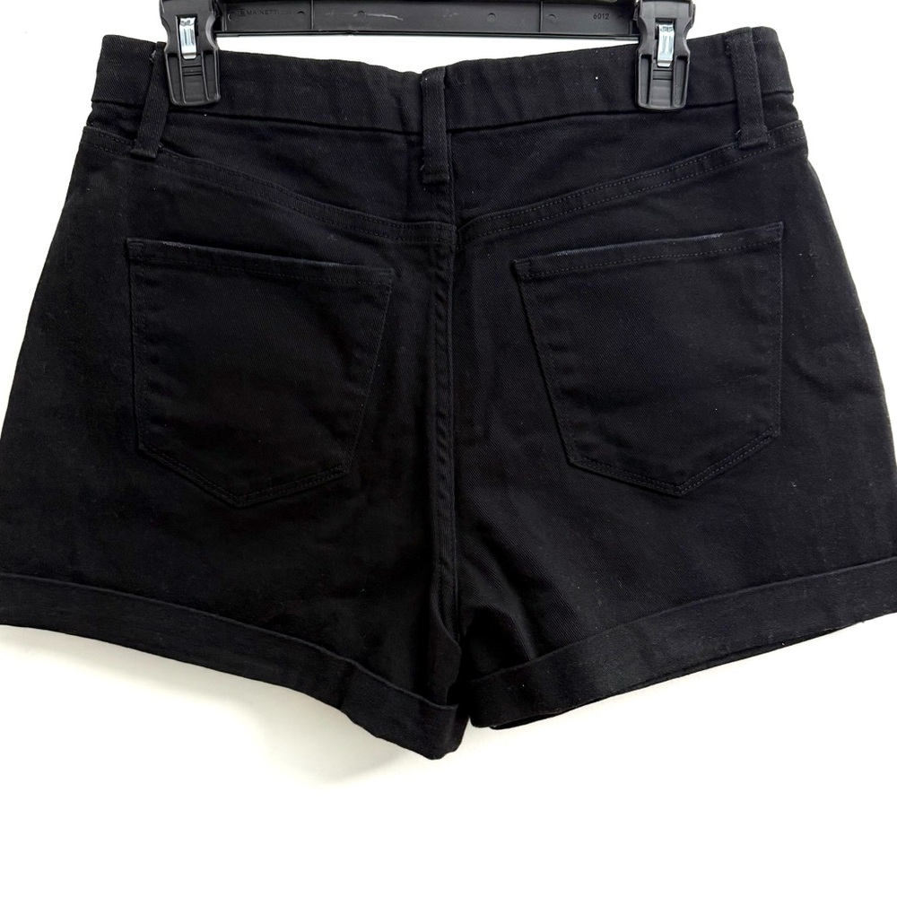 No Boundaries Black Jean Shorts